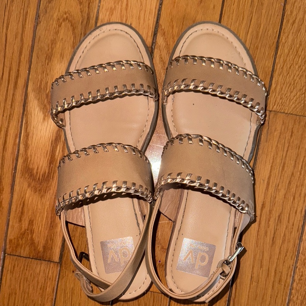 Tan Strappy Sandals